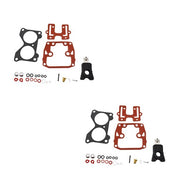 DURAFORCE 2pack Carburetor Rebuild Kit for Johnson Evinrude V4 85 90 100 115 125 140 HP US