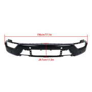DURAFORCE Durable Front Chrome Bumper Grille License Plate 5PCS For Ford F150 2021-2023