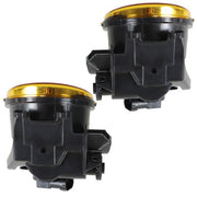 DURAFORCE Side RH+LH For 16-20 Toyota Tacoma Amber Lens Clear Fog Lights Assembly