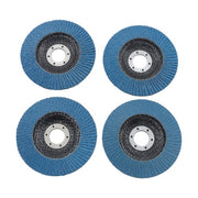 DURAFORCE 20 PCS T29 Flap Discs 4.5" x 7/8" 40/60/80/120 Grit Angle Grinder Sanding Disc