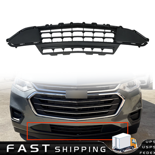 84402021 For Chevrolet Traverse 2018-2020 Front Bumper Lower Grille Black Grill