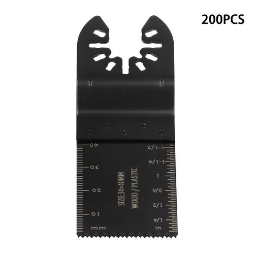 DURAFORCE Universal Multitool Blades - 200 Pieces Oscillating Saw Blades Combination