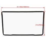 DURAFORCE Front Clear Full Windshield For 16-23 Can-Am Defender HD 5 8 10 W/Hardware