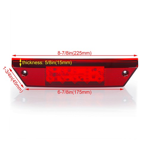 DURAFORCE Pair Tail Light LH & RH For 09-16 Polaris Ranger 500 700 800 900 Replace 2411099