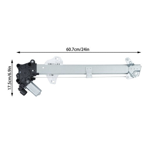 DURAFORCE 751-690 For Honda Accord 2018-2021 Front Left Power Window Regulator w/ Motor