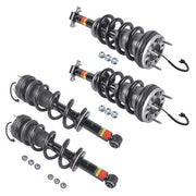 DURAFORCE 4Pcs Front Rear Shock Assys w/ Magnetic Fits Escalade Tahoe GMC Yukon XL 2021-24