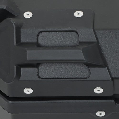 DURAFORCE 36L Motorbike Hard Side Saddlebag Box Trunk Tour with Support Racks 2×Side Case