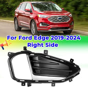 DURAFORCE Front Fog Light Cover for Edge 2019-2024 Passenger Right Side Fog Lamp Low