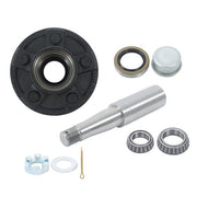 DURAFORCE 1 Set Fit For 5 on 4.5" Wheel Hub Kit and 8.25" Round #84 Spindle (7-Piece Set)