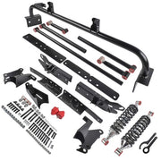 DURAFORCE For 1967-69 Chevy Camaro SS Z28 Adjustable Bolt On Rear 4-Link Kit w/ Coilovers