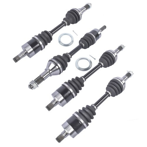 DURAFORCE Set of 4 CV Joint Axles Set Front Rear Left Right for Can-Am Outlander Renegade