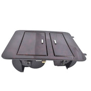 DURAFORCE New Console Cup Holder Woodgrain for Chevrolet Silverado 2500HD 3500HD 2007-2014