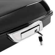 DURAFORCE Razor Pack Trunk Backrest Rack For Harley Touring Road King Street Glide 14-26
