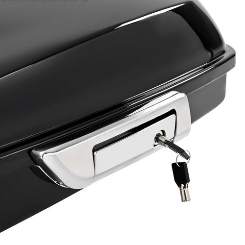 DURAFORCE Razor Pack Trunk Backrest Rack For Harley Touring Road King Street Glide 14-26