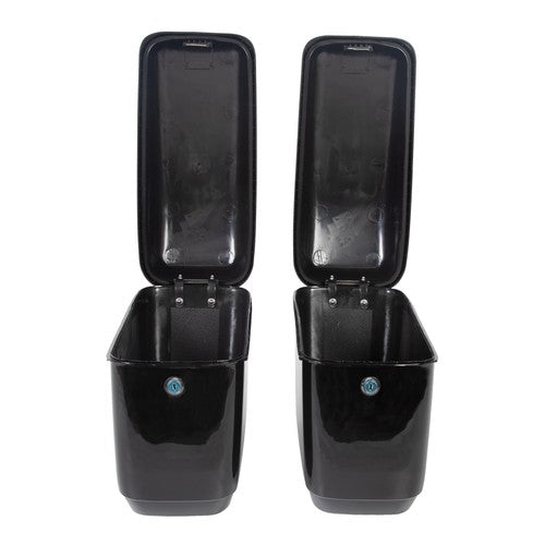 Universal Motorcycle Hard Saddlebag for Harley Honda Shadow VTX