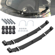 DURAFORCE Heavy Duty Rear Leaf Springs 3 Leaf Suspension For Club Car DS Golf Cart 1981-Up