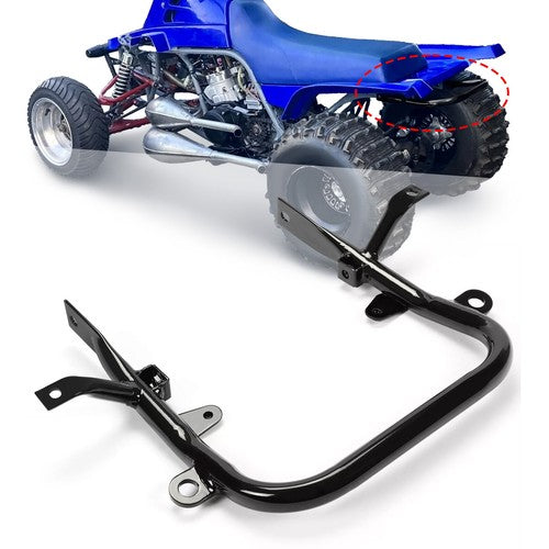 DURAFORCE Black Steel Rear Bumper Grab Bar for 1987-2006 Yamaha Banshee 350 YFZ350