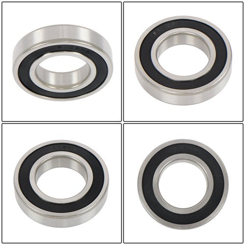 DURAFORCE 10Pcs 6209-2RS Deep Groove Ball Bearings 45mm Inner Dia 85mm OD 19mm Bore Sealed