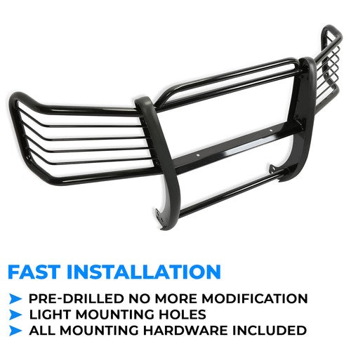 Grille Grill Brush Guard Bumper For Chevy Chevrolet Trailblazer Ext 02-09
