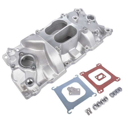 DURAFORCE For Chevrolet 262 267 283 302 307 327 Dual Plane Intake Manifold Small Block