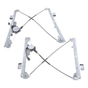 DURAFORCE 2x Front Left & Right Power Window Regulator w/ Motor for Chevy Silverado 1500