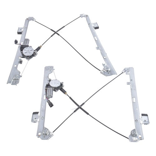 DURAFORCE 2x Front Left & Right Power Window Regulator w/ Motor for Chevy Silverado 1500