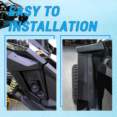 Full Coverage Fender Flares for Polaris RZR Pro XP Pro R Turbo R 2020-2024