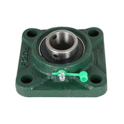 DURAFORCE 2 PCS Solid Base Pillow Block Flange Mounted Bearing 1" Bore 4 Bolt UCF205-16 US