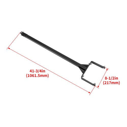 DURAFORCE Tow Behind Drag Handle Attachment Black For Drag Harrow Lawn Rake Driveway Drag