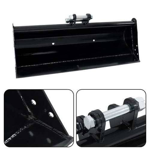 DURAFORCE Fits For Mini Excavator 1ton-1.5ton With Pins 1000mm Plain Bucket Attachment