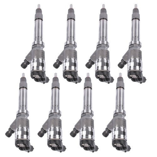 DURAFORCE 8x Fuel Injectors For GMC Duramax 07-10 6.6L 0445120082 0986435520 NEW