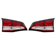 DURAFORCE Tail Light Assembly Right+Left Side Halogen For Chevrolet Equinox 2022 2023 2024
