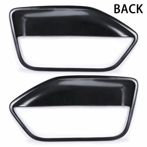 Dark Gray Pair Interior Door Panel Insert Hard Cover For Ford Mustang GT 05-09