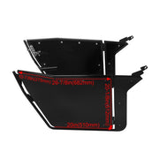 DURAFORCE Black Left Right 2 Full Swing Open Doors Aluminum Kit For 09-22 Polaris RZR 170