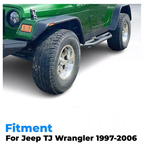 For 1997 2006 Jeep Wrangler TJ 11650 05 LH RH Side Body Armor Rocker Panel Kit