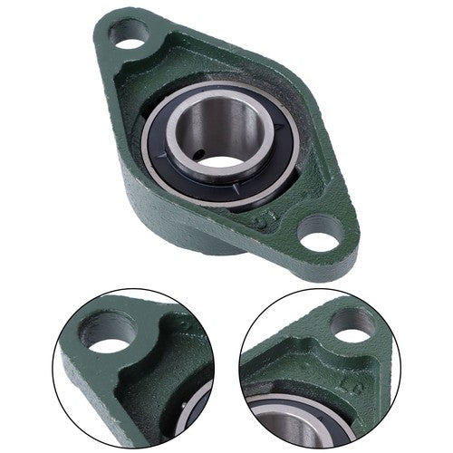 DURAFORCE UCFL206-20 Self Alignment Pillow Block Bearing 1-1/4" Bore Solid Base 4pcs ﻿