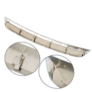 DURAFORCE For Ford Fusion Chrome 2010-2012 Front Upper Grill Grille Molding Trim Set 3Pcs