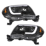 DURAFORCE Headlights Left&Right For Toyota Tacoma 2005-10 11 Front Bumper Grille Plastic