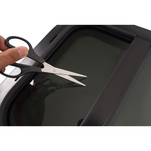 RV Replacement Windows Black 14 W x 16 H Teardrop Style Vertical Slide 2 Pack