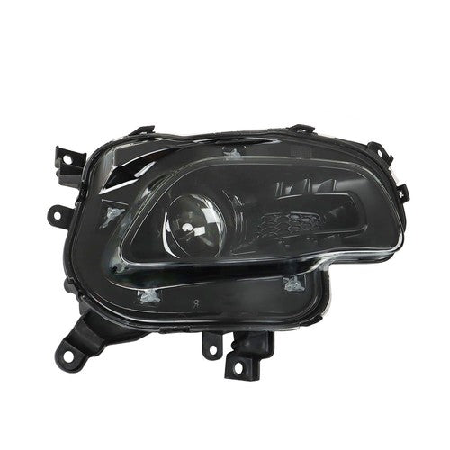 DURAFORCE Headlight Single Projector For Jeep Cherokee 2014-2018 Headlamp Right Clear Lens