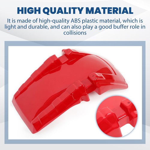 Plastic Front Fender for Honda Big Red 250 ATC250ES ATC 250ES 1985-1987