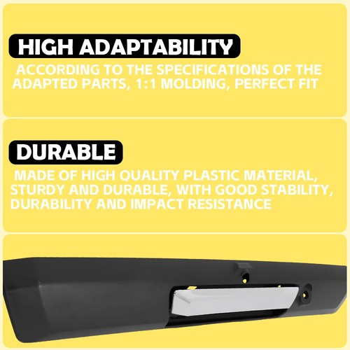 DURAFORCE Tailgate Handle For 2017-2020 Ford F-250 F-350 F-450 Super Duty Black chrome H
