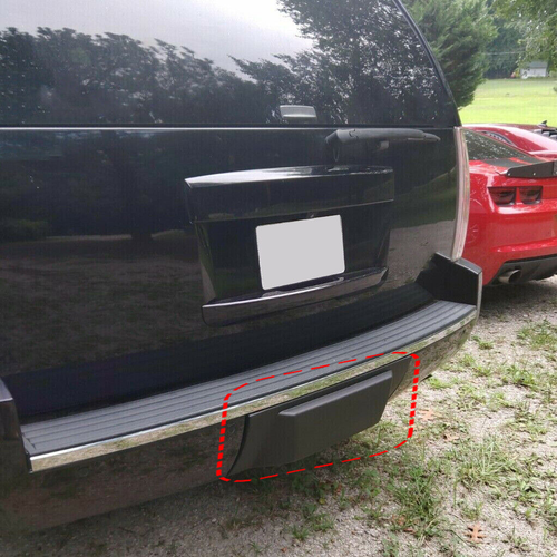 DURAFORCE New Rear Bumper Tow Hitch Hole Cover For 2007-2014 Cadillac Escalade GM1129106