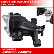 DURAFORCE Differential Axle Carrier Rear for Cadillac ATS RWD 2016-2019 L4 2.0L Petrol