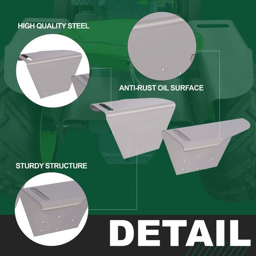 DURAFORCE Steel Round Fender W/Hardware For MINI John Deere 110 112 1963-1967