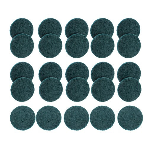 DURAFORCE 25 Pack Surface Conditioning Quick Change Discs 2" Fine Prep Pad Discs