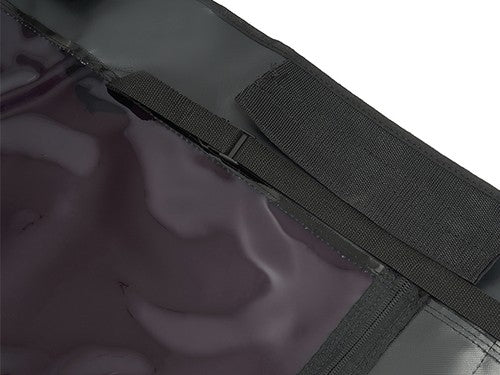 Soft Black Roof for Kawasaki Mule Pro FXT with PVC Upper Doors and Rear Window