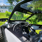 DURAFORCE Full Glass Windshield Aluminum Frame For 20-24 Polaris RZR Pro XP 2 and 4 seat