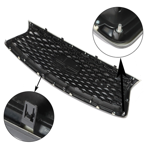 DURAFORCE For 2018-2023 Infiniti Q50 Front Bumper Grille With Camera Hole F23106HH0C