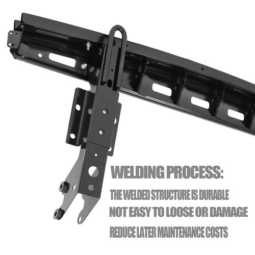 Rear Bumper with Reinforcement Cross Member Bracket Bar for Ford Transit 2015-2022